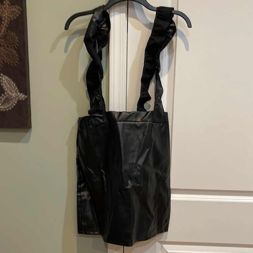 Pleather skirt